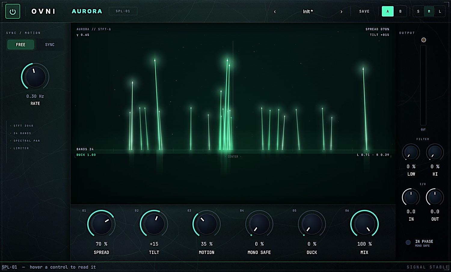 AURORA plugin interface